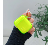 Fluorescent Candy Color Earphone Cover For Apple AirPods Pro 3 Air Pods 2 1 Crystal Clear Soft TPU Transparent Protective Case