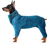 Abrigo de invierno para perros, abrigo de lana gruesa para perros pequeños, medianos y grandes, sudadera con capucha ajustable para mascotas, ropa para hombres y mujeres