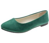 Woman Casual Round Toe Cute ck Mocasines  Church Flats Female Suede  Soft Sole Mom Blue Green Red Shoes