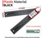 Goniometer Electronic Protractor Digital Gauge Measurement Tool Multi Ruler Woodworking Tools Meter Angle Finder 360