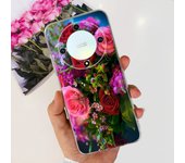 For Honor X9b Case ALI-NX1 Cover Shockproof Silicone Luxury TPU Soft Clear Flower Phone Cover For HonorX9b 5G X 9B Leopard Cases