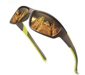 Gafas de sol polarizadas para hombre mujer, Gafas Deportivas para Golf Ciclismo Pesca Running Deporte Protección UV400