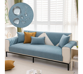Funda de cojín de sofá impermeable, texturas de chenilla, funda de sofá antideslizante Universal, toalla protectora para decoración de sala de estar