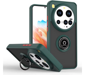 Cell Case for Xiaomi 15 Ultra Multiple Color Skin-Feel TPU+PC Material Hardware Ring Bumper Mobile Phone Case