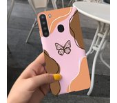 For Samsung Galaxy A21s A21 Case 6.5 inch Milk Cow Ins Style Soft Silicoen Back Cover Samsung A21s SM-A217F A 21s Coque Fundas