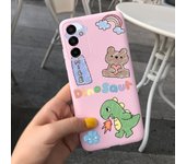 For Samsung Galaxy M13 4G SM-M135F Case Ultra Slim Soft TPU Silcione Phone Cover For Samsung M13 M 13 Sunflower Daisy Bumper Bag