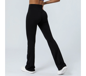 Super Soft Tight Dance Wide-legged Pants Lift The Buttocks High Waist Slim Casual Flared Pants Fitness Sports Yoga Pants Female
