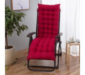 Cojín grueso de algodón para banco, cojín de reemplazo para silla basculante, para jardín y exteriores, para las cuatro estaciones