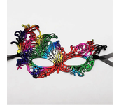 Mardi Gras Masquerade Mask Lace Carnival Prom Ball Bar Costume Dancing Party Supplies for Women Men and Kids