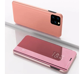 Funda con tapa de espejo para iPhone 16, soporte de cuero, 15, 14, 13, 12, 11 Pro Max, 15, 14, 8, 7, 6 Plus, 6S, XR, XS MAX