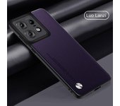 Tapa Trasera Ultradelgada De Cuero Liso Y Vegano Para Motorola Moto Edge 50 Pro Y Para Moto Edge 40 Neo 50