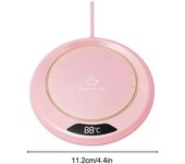 Mini Calentador de Taza Portátil 55 Grados USB Calentador de Taza de Café Posavasos Termostato Inteligente Placa Caliente Leche Té Agua Almohadilla Calentadora