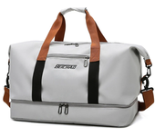 Bolso de Viaje de Gran Capacidad Separación Seca-Húmeda Ideal para Deportes y Fitness