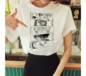 anime t-shirts women Y2K t-shirts female Japanese clothing