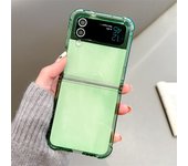 Case For Samsung Galaxy Z Flip4 Fold Protective Case Transparent Silicone Cover