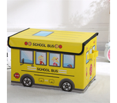 Japanese Cartoon Car Storage Box Foldable Clothes Integral Box Non-woven Film Covered Toy Sundry Storage Box Storage Organizer