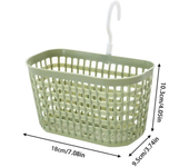 Gancho portátil de plástico para colgar fregadero, cesta de almacenamiento, organizador multifunción para el hogar, baño, cocina, contenedor, 1 ud.