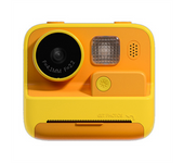 Cámara de impresión instantánea para niños, Cámara de pantalla de 2,4 pulgadas con 3 Papeles de impresión, Cámara instantánea de 1080P, Gift de cumpleaños para niños-A