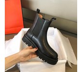 Lujo Mujeres Chunky Botas Con Plataforma Botas Chelsea Sin Cordones, Tacón Grueso, Invierno