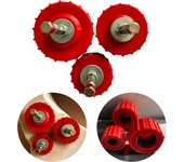 3pcs/9pcs Copper Tube Pipe Cleaner Replaceable Brushes Copper Pipe Cleaning Tool for Power Drill Copper Tube