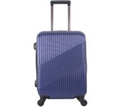 Maleta Avión Equipaje de Mano Viaje Cabina Trolley ABS Rígida 4 Ruedas Maleta de cabina rigida con asa telescopica 55x35x20CM