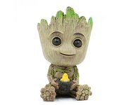 Eco-Friendly Reusable Resin Aquarium Decorations Cute Tree-Shaped Baby Fish Tank Doll Decor Air Bubble Stone Air Pump Drive Toys