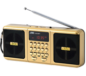 Altavoz inalámbrico de Radio FM estéreo portátil, batería recargable, compatible con tarjeta TF, USB, Bluetooth, con receptor FM