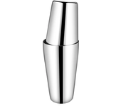 550ML Boston Shaker Stainless Steel Bartender Wine Cup Cocktail Mixer Martini Cocktail Shaker Bar Set with Wooden Rack Bar Tools