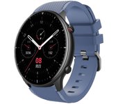 Correa De Silicona De Color Sólido Para Amazfit GTR 3 Pro, Correa De Silicona Deportiva De Patrón Recto De 22mm