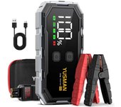 Nuevo Arrancador de batería de coche de 21800mAh, Banco de energía 5000A, refuerzo de batería de emergencia automática, cargador de dispositivo de arranque, coches de gasolina diésel, Camping
