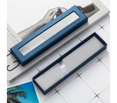 Creative Transparent Pen Gift Box Paper Box Pencil Case Pen Storage Box Rectangular Stationery Fountain Pen Case School Supplies