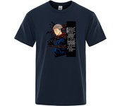 Jujutsu Kaisen T-Shirts Mens Summer Cartoon Mens Clothing Streetwear Japan Anime Gojo Satoru T Shirt Casual Harajuku Tees Tops