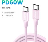 UGREEN USB Type C to Type C PD60W Fast Charging Cable QC 4.0 for Macbook Samsung Huawei Phones