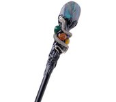 Creative Natural Crystal Magic Wand Witch Handcrafted Crystal Magic Wand Portable Durable Magic Cane Game Prop Children Gift