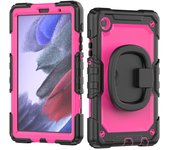 For Samsung Galaxy Tab A7 Lite 8.7 inch 2021 with Screen Protector Handle Ring Folding Stand Case