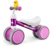 Bicicleta sin Pedales para niños a Partir de 1 año de Equilibrio, Juguetes Bebes 1 Año, Bici Bebe con 4 Ruedas para bebés de 10 a 24 Meses, Pimera Bicicleta para Niños y Niñas como Regalo
