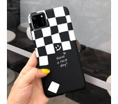 For Realme C11 C21 C31 Case Grid Pattern Matte Soft TPU Silicone Phone Case Coque Fundas For Realme C11 2021 RMX3231 Candy Capa