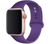 Silicone Band For Apple Watch Ultra 2 44mm 45mm 40mm 49mm 41mm 38mm 42mm sport bracelet iwatch series 8 7 6 5 4 3 SE Strap