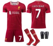 Adult 2324 Real Madrid Home Jersey No. 9 Mbappe 5 Bellingham 7 Vinicius Football Uniform Sports Men's Suit