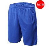 El fútbol jadea los pantalones cortos deportivos los pantalones corrientes del baloncesto de los hombres aptitud respirable