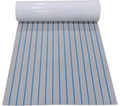 EVA Foam Yacht Teak Decking Sheet Marine Boat Flooring Carpet Floor Pad Mat Grey 240*90cm/95*35.5inch for Boat Decking, Fish Boats, Kayak Decking