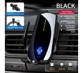 Wireless Charger Stand Air Vent Phone Holder Mount For iPhone 14 13 12 Xiaomi Samsung Magnetic Car Fast Charging Station