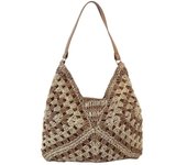 New Straw Woven Bag, Fashionable Handmade Woven Bag, Beach Bag, Shoulder Bag, Women's Bag, Lazy Style Crossbody Bag, Women's Bag