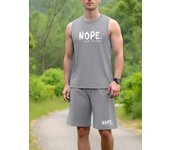 TOQUCL Men Sports Tank Top Matched with Shorts