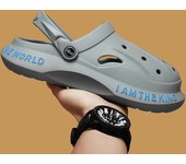 Men's Casual Closed Toe Slide On The Platform EVA Clogs Outdoor Non-slip Hollowed-out Beach Shoes Boys Sandals Mens Home Clogs