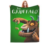 Throw Blanket The Gruffalo (2) Micro Fleece Blanket Four Sizes Fashionable Warm Suitable For Sofa AntiPilling Blanket