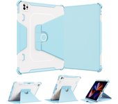 Armor Rugged For iPad Pro 12.9 2022 Case Rotation Stand Leather Tablet 360 Protection Cover