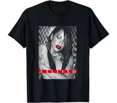 Ripple Junction x Aaliyah Red Lips R&B Hip Hop Music Fan T-Shirt