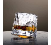 160Ml Tumbler Rotating Whiskey  Gyro Drinkware  Shake Decompression Glass Wine Cup