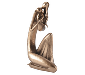 Mother and Child Statue Bronze Mother Love Sculpture Living Room Resin Crafts Suitable for Living Room Bedroom Study